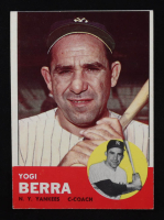 Yogi Berra 1963 Topps #340 at PristineAuction.com