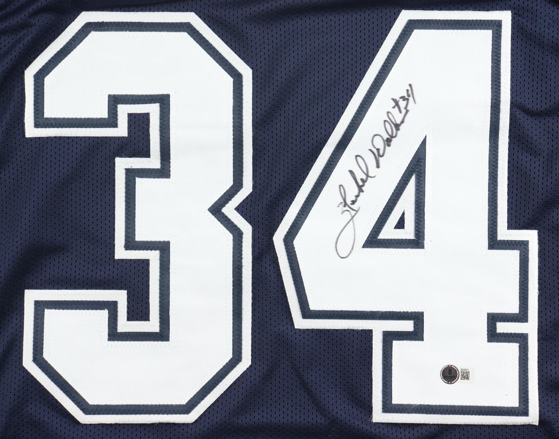 Herschel Walker Signed Jersey (Beckett) at PristineAuction.com Herschel Walker Signed Jersey (Beckett) at PristineAuction.com