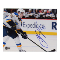 Vladimir Tarasenko Signed Blues 8x10 Photo (Beckett) at PristineAuction.com
