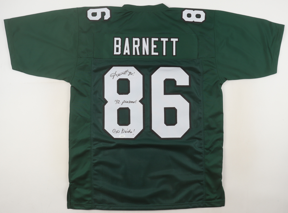 Fred Barnett Signed Jersey Inscribed "92 Pro Bowl" & "Go Birds!" (JSA) at PristineAuction.com Fred Barnett Signed Jersey Inscribed "92 Pro Bowl" & "Go Birds!" (JSA) at PristineAuction.com