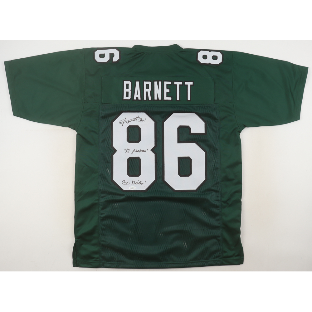 Fred Barnett Signed Jersey Inscribed "92 Pro Bowl" & "Go Birds!" (JSA) at PristineAuction.com Fred Barnett Signed Jersey Inscribed "92 Pro Bowl" & "Go Birds!" (JSA) at PristineAuction.com