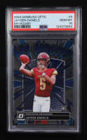 Jayden Daniels 2024 Donruss Optic My House! #9 RC (PSA 10) at PristineAuction.com