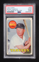 Mickey Mantle 1969 Topps / Last Name In Yellow #500 (PSA 2) (MK) at PristineAuction.com