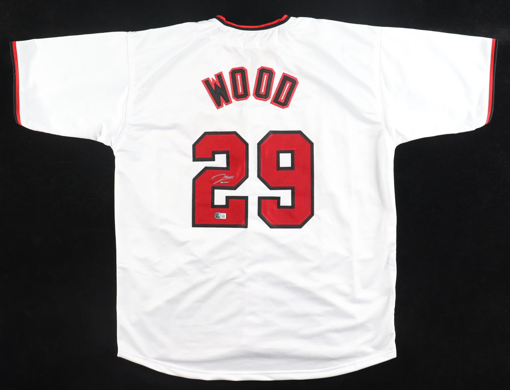 James Wood Signed Jersey (Beckett) at PristineAuction.com James Wood Signed Jersey (Beckett) at PristineAuction.com
