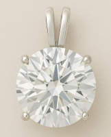 New 3.04 Carats Lab Grown Diamond Pendant G, VS1 | Estimated Retail Value: $5,500 (UGL & IGI) at PristineAuction.com