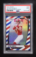 Jayden Daniels 2024 Panini Prizm Red White Blue Prizms #347 RC (PSA 9) at PristineAuction.com