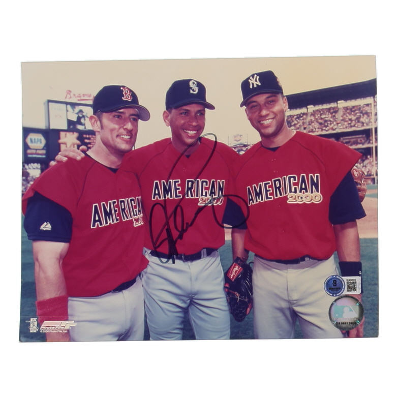 Alex Rodriguez Signed AL All-Stars 8x10 Photo (Beckett) at PristineAuction.com Alex Rodriguez Signed AL All-Stars 8x10 Photo (Beckett) at PristineAuction.com