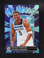 Anthony Edwards 2024-25 Panini Donruss Optic My House Purple #2 at PristineAuction.com