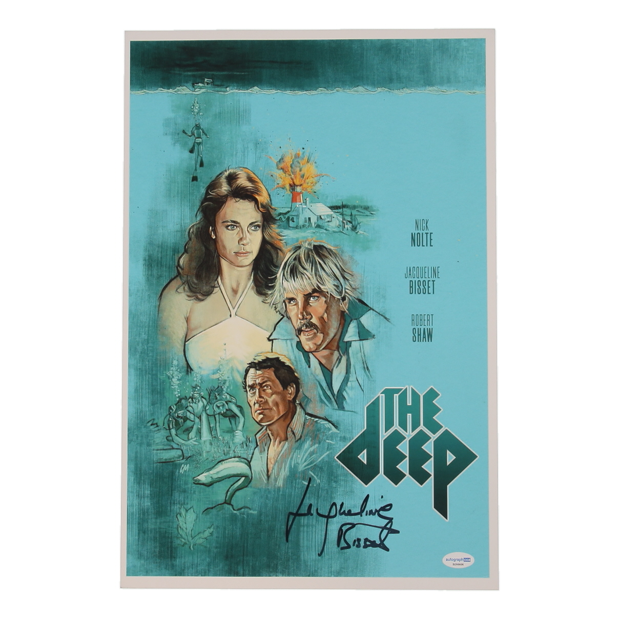 Jacqueline Bisset Signed "The Deep" 12x18 Photo (ACOA) at PristineAuction.com Jacqueline Bisset Signed "The Deep" 12x18 Photo (ACOA) at PristineAuction.com