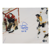 Tony Esposito Signed Blackhawks 8x10 Photo Inscribed "HOF 88" (Beckett) at PristineAuction.com