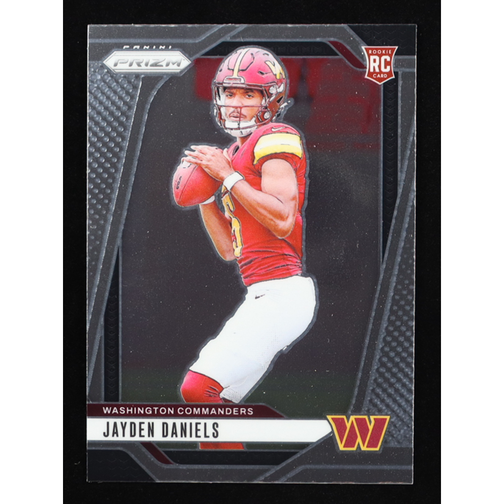 Jayden Daniels 2024 Panini Prizm #347 RC at PristineAuction.com