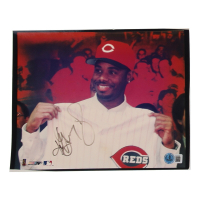 Ken Griffey Jr. Signed Reds 8x10 Photo (Beckett) at PristineAuction.com