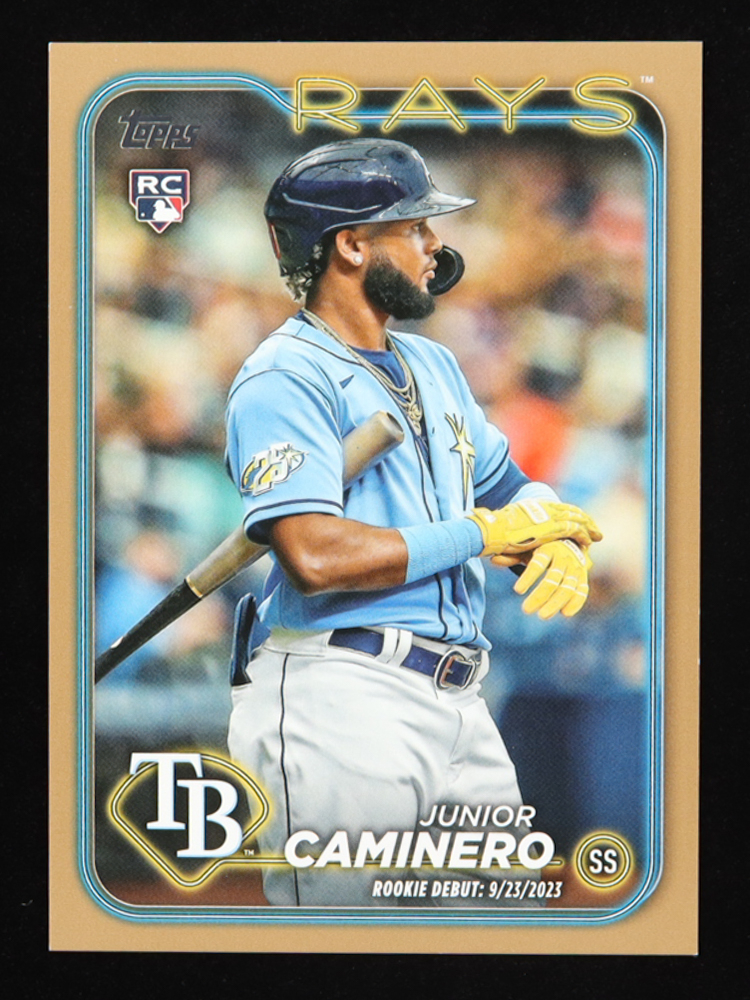 Junior Caminero 2024 Topps Update Gold #US223 #1849/2024 RC