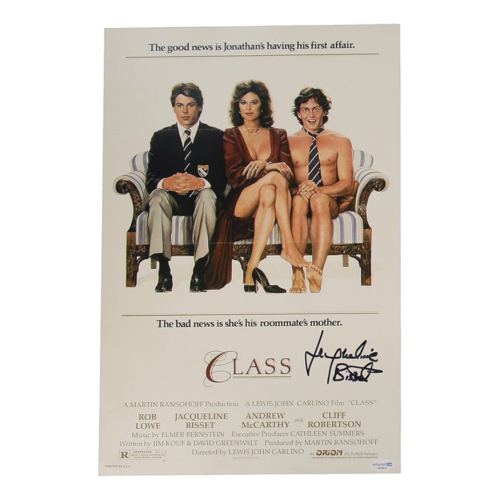 Jacqueline Bisset Signed "Class" 12x18 Movie Poster Photo (ACOA) at PristineAuction.com