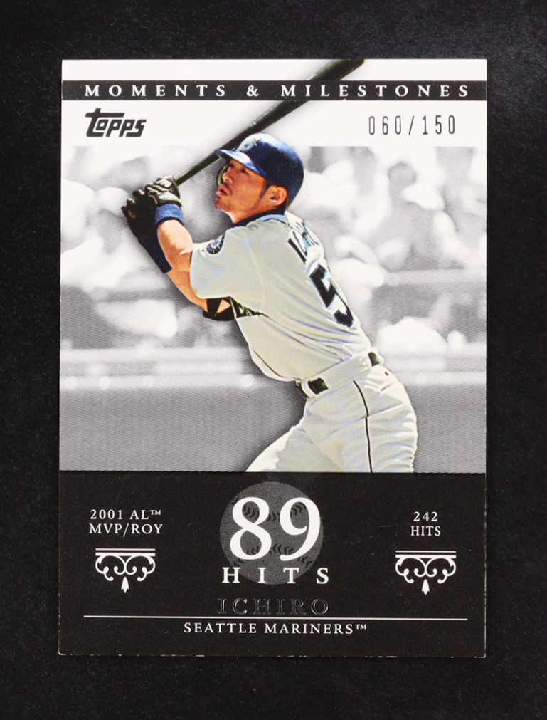 Ichiro Suzuki 2007 Topps Moments & Milestones #6 #060/150 at PristineAuction.com Ichiro Suzuki 2007 Topps Moments & Milestones #6 #060/150 at PristineAuction.com