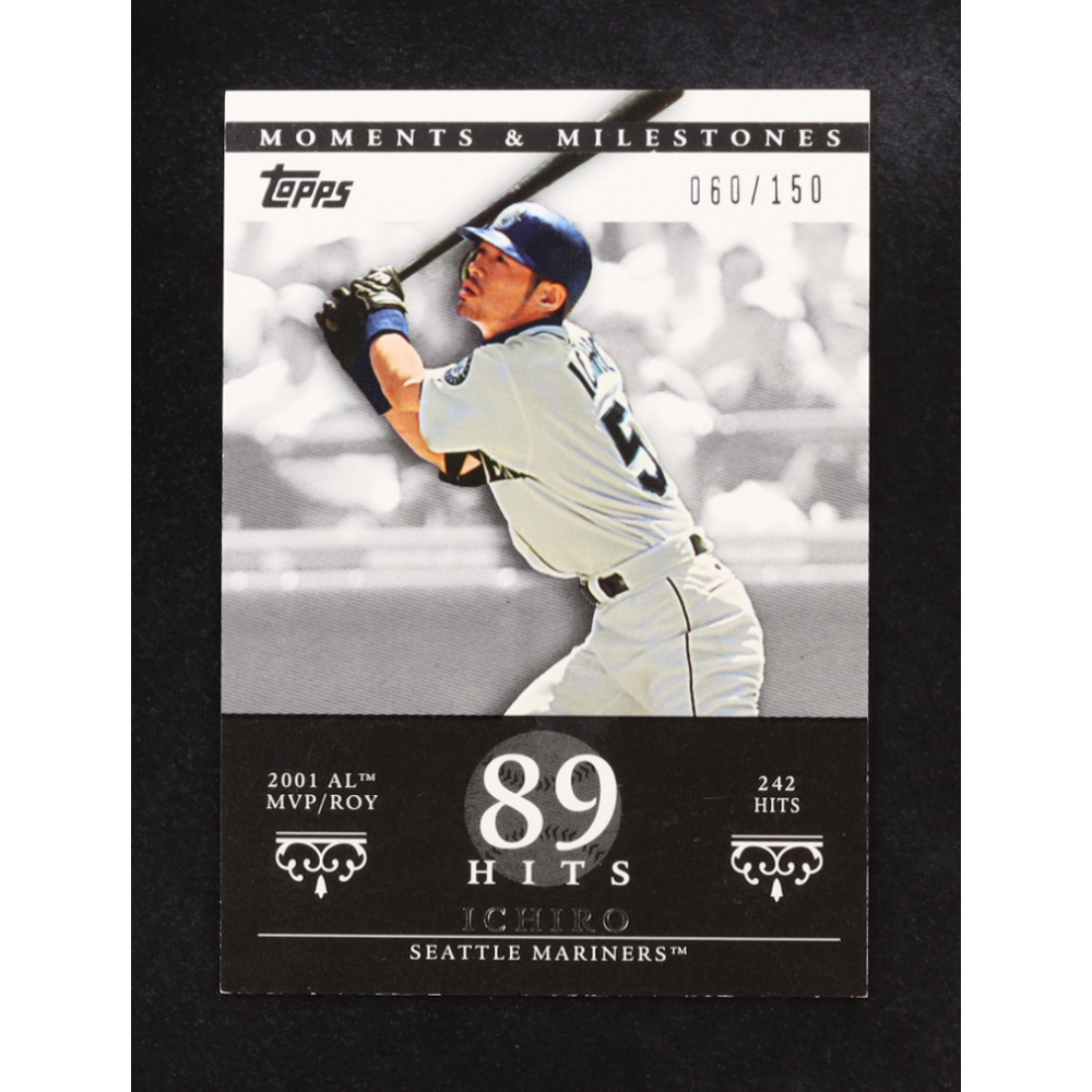 Ichiro Suzuki 2007 Topps Moments & Milestones #6 #060/150 at PristineAuction.com