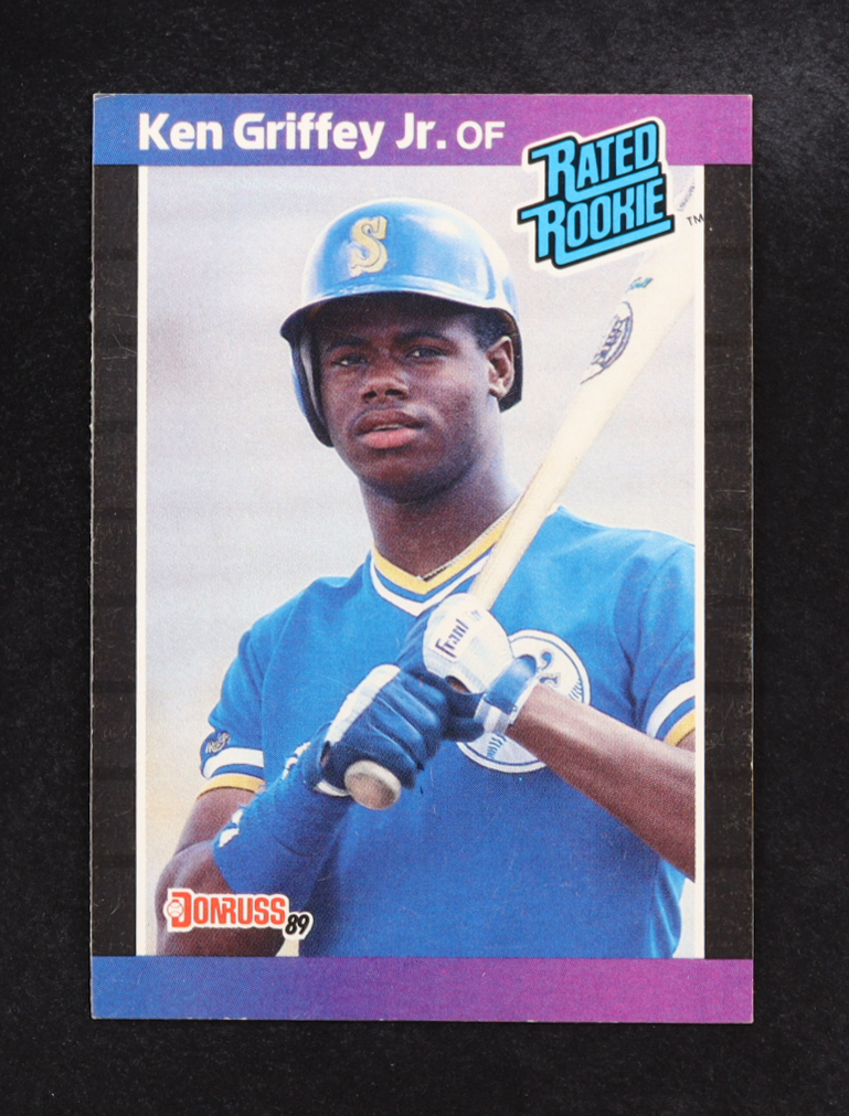 Ken Griffey Jr. 1988 Leaf Donruss Rated Rookie #33 RC at PristineAuction.com Ken Griffey Jr. 1988 Leaf Donruss Rated Rookie #33 RC at PristineAuction.com