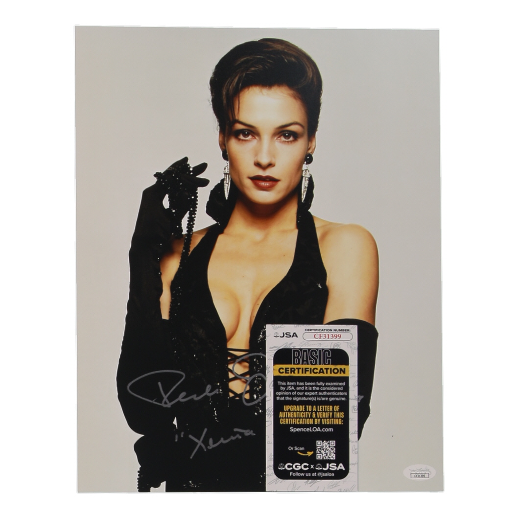 Famke Janssen Signed "James Bond: Goldeneye" 11x14 Photo Inscribed "Xenia Onatopp" (JSA) at PristineAuction.com Famke Janssen Signed "James Bond: Goldeneye" 11x14 Photo Inscribed "Xenia Onatopp" (JSA) at PristineAuction.com