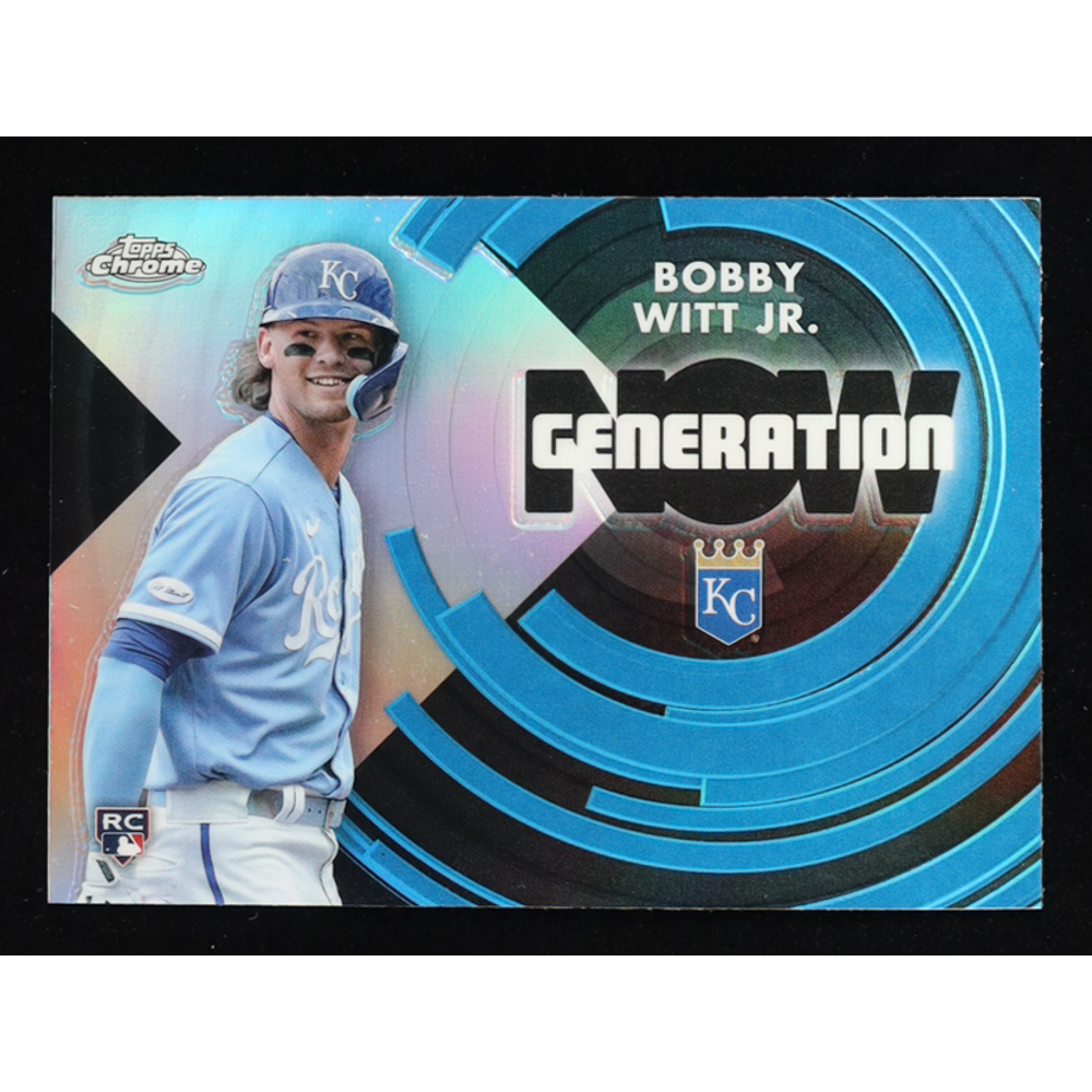 Bobby Witt Jr. 2022 Topps Chrome Update Generation Now #GNC23 RC at PristineAuction.com