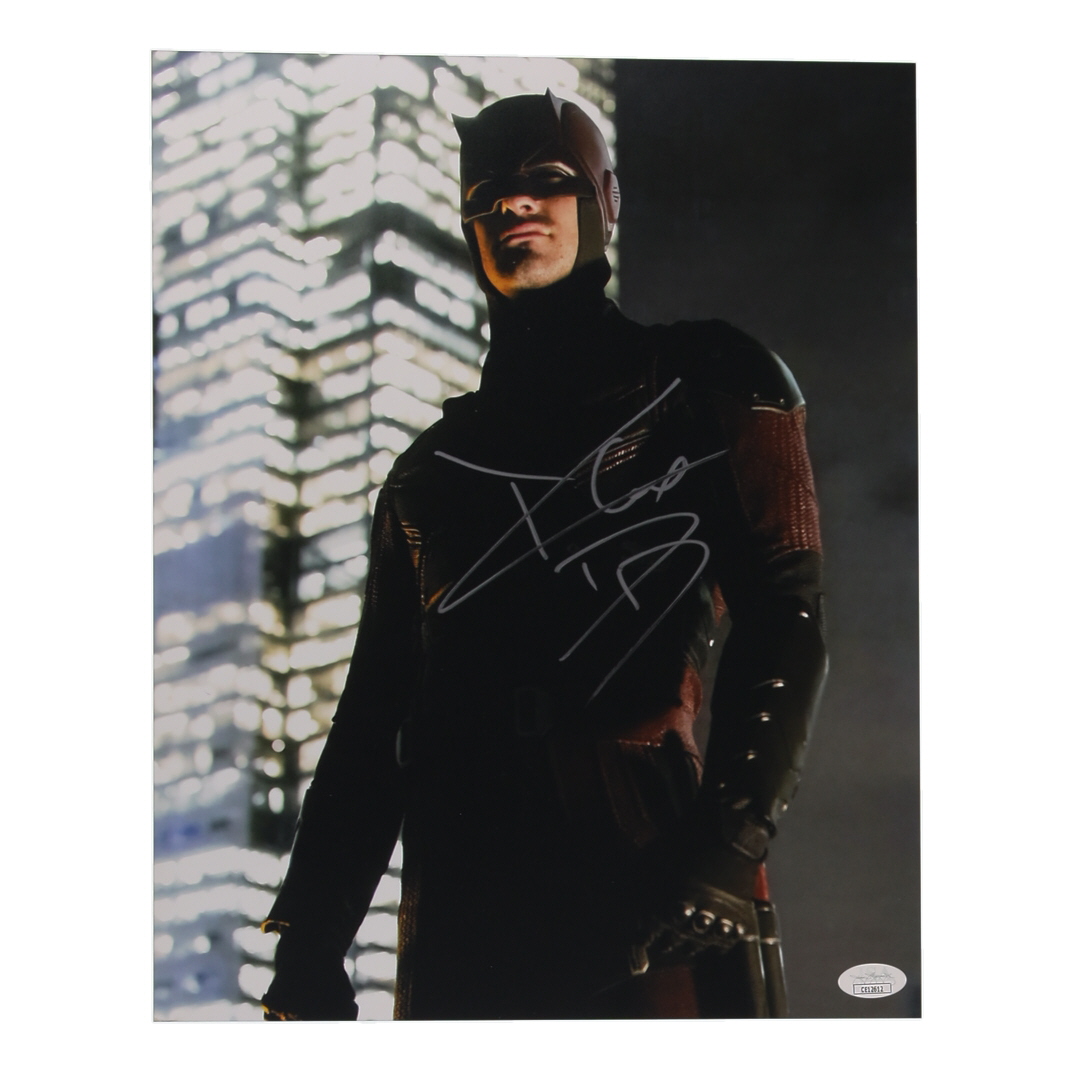 Charlie Cox Signed "Daredevil" 11x14 Photo Inscribed "DD" (JSA) at PristineAuction.com Charlie Cox Signed "Daredevil" 11x14 Photo Inscribed "DD" (JSA) at PristineAuction.com