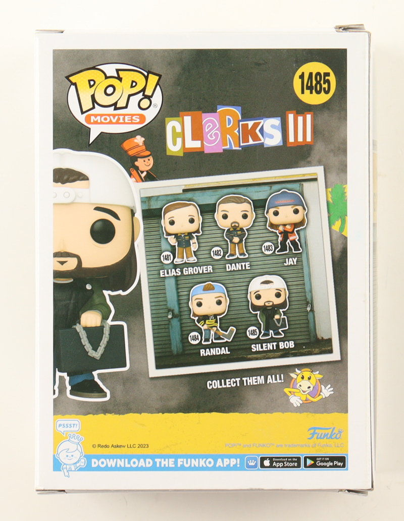 Kevin Smith Signed "Clerks III" #1485 Silent Bob Funko Pop! Vinyl Figure (Beckett) at PristineAuction.com Kevin Smith Signed "Clerks III" #1485 Silent Bob Funko Pop! Vinyl Figure (Beckett) at PristineAuction.com