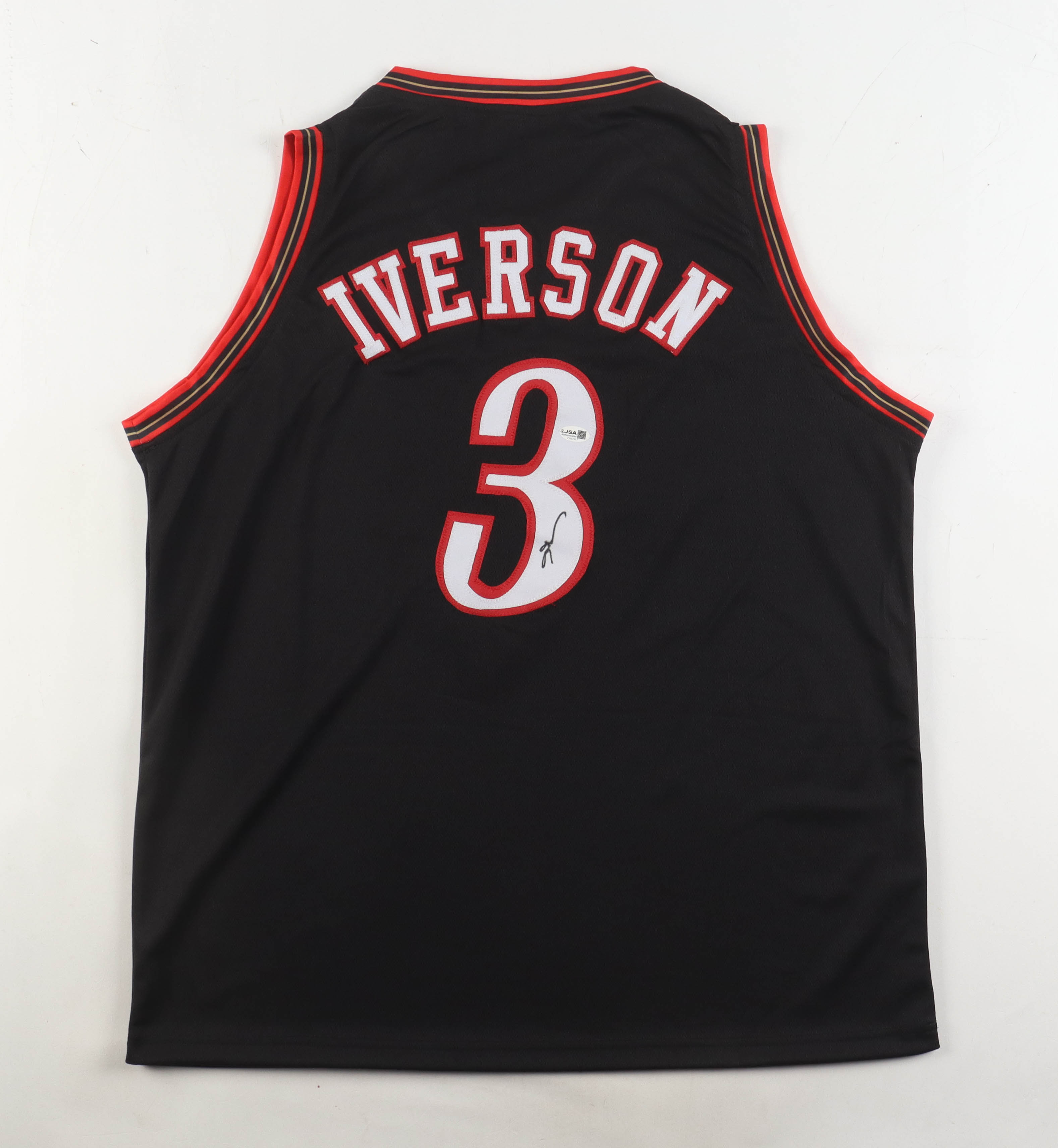 Allen Iverson Signed Jersey (JSA) at PristineAuction.com Allen Iverson Signed Jersey (JSA) at PristineAuction.com