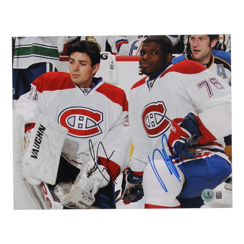 P.K. Subban & Carey Price Signed Montreal Canadians 8x10 Photo (Beckett) at PristineAuction.com P.K. Subban & Carey Price Signed Montreal Canadians 8x10 Photo (Beckett) at PristineAuction.com