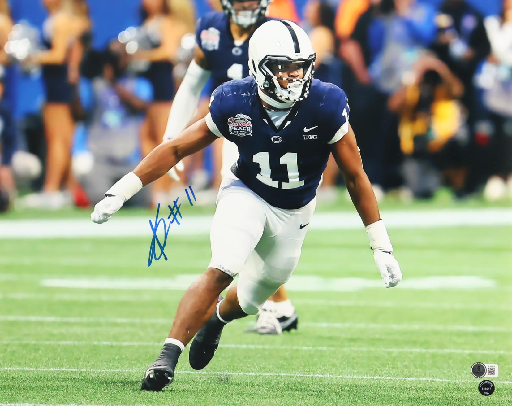 Abdul Carter Signed Penn State Nittany Lions 16x20 Photo (Beckett & Authentic Ink) at PristineAuction.com Abdul Carter Signed Penn State Nittany Lions 16x20 Photo (Beckett & Authentic Ink) at PristineAuction.com