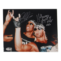 Dennis Rodman & Hulk Hogan Signed 8x10 Photo Inscribed "4 Life- NWO" (JSA) at PristineAuction.com