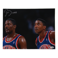 Joe Dumars Signed Pistons 11x14 Photo (JSA) at PristineAuction.com