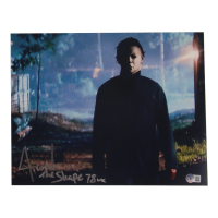 Airon Armstrong Signed "Halloween" 11x14 Photo Inscribed "The Shape 78 HK" (Beckett) at PristineAuction.com