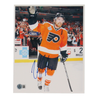 Claude Giroux Signed Flyers 8x10 Photo (Beckett) at PristineAuction.com