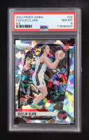 Caitlin Clark 2024 Panini Prizm WNBA Ice Prizm #22 RC (PSA 8) at PristineAuction.com