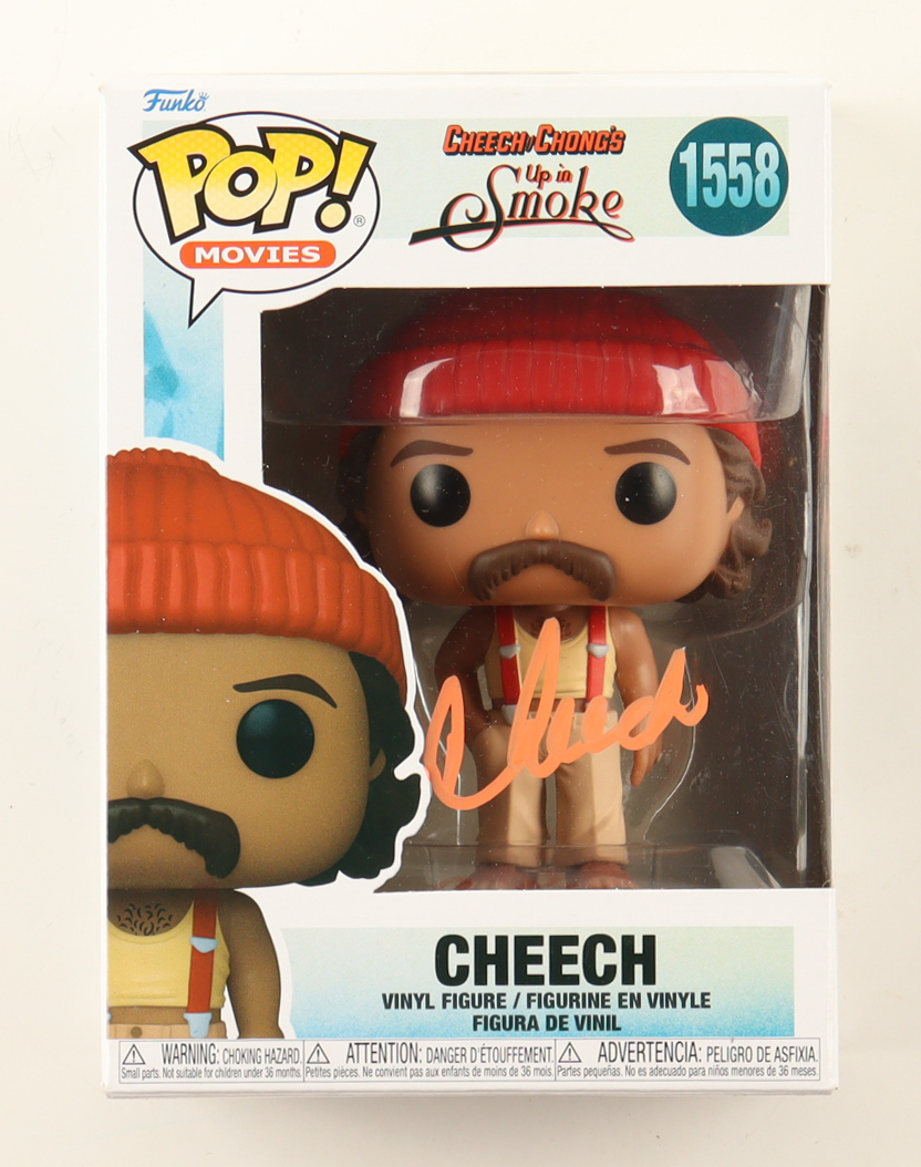Cheech Marin Signed "Cheech & Chong's Up In Smoke" #1558 Cheech Funko Pop! Vinyl Figure (Beckett) at PristineAuction.com Cheech Marin Signed "Cheech & Chong's Up In Smoke" #1558 Cheech Funko Pop! Vinyl Figure (Beckett) at PristineAuction.com