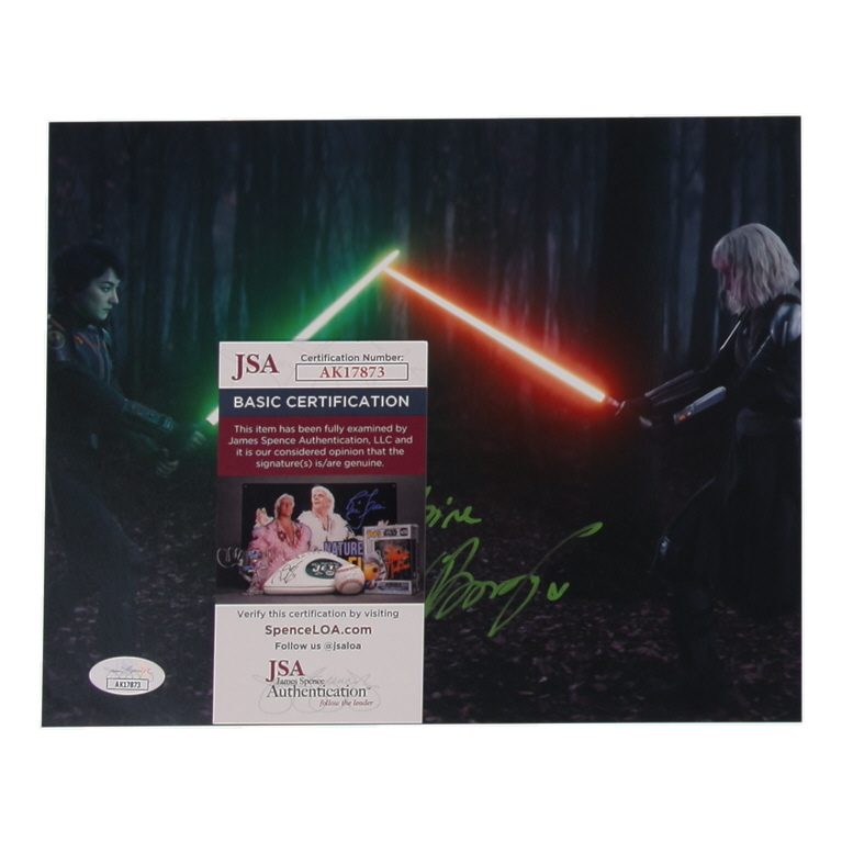 Natasha Liu Bordizzo Signed "Star Wars" 11x14 Photo Inscribed "Sabine XX" (JSA) at PristineAuction.com Natasha Liu Bordizzo Signed "Star Wars" 11x14 Photo Inscribed "Sabine XX" (JSA) at PristineAuction.com