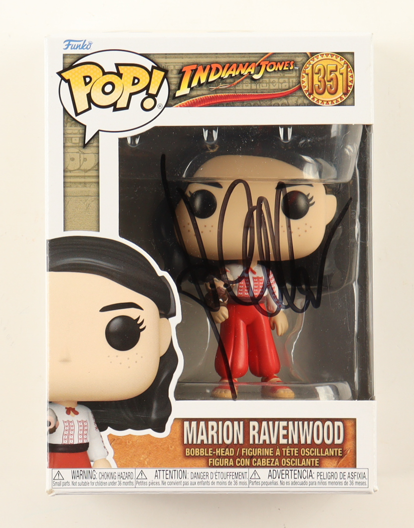 Karen Allen Signed "Indiana Jones" #1351 Marion Ravenwood Bobble-Head Funko Pop! Vinyl Figure (Beckett) at PristineAuction.com Karen Allen Signed "Indiana Jones" #1351 Marion Ravenwood Bobble-Head Funko Pop! Vinyl Figure (Beckett) at PristineAuction.com