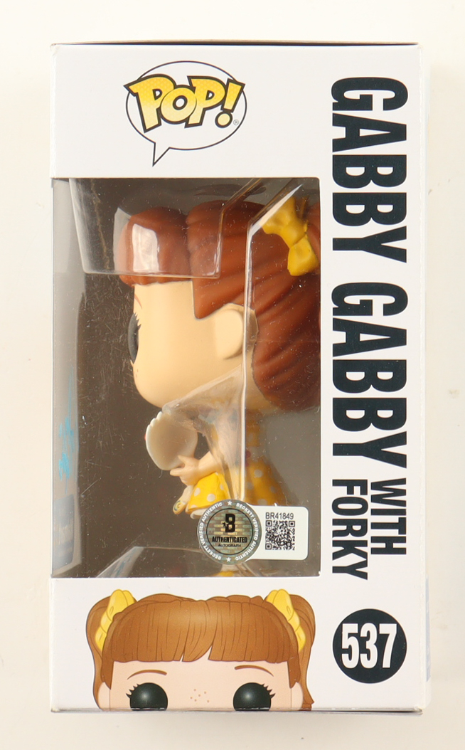 Tony Hale Signed "Toy Story 4" #537 Gabby Gabby With Forky Funko Pop! Vinyl Figure Inscribed "Forky" (Beckett) at PristineAuction.com Tony Hale Signed "Toy Story 4" #537 Gabby Gabby With Forky Funko Pop! Vinyl Figure Inscribed "Forky" (Beckett) at PristineAuction.com