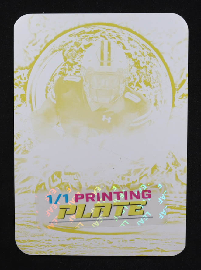 Braelon Allen 2024 Leaf Electrum Crystal Ball Redemption Printing Plates Yellow #CBRBA2 RC #1/1 at PristineAuction.com Braelon Allen 2024 Leaf Electrum Crystal Ball Redemption Printing Plates Yellow #CBRBA2 RC #1/1 at PristineAuction.com