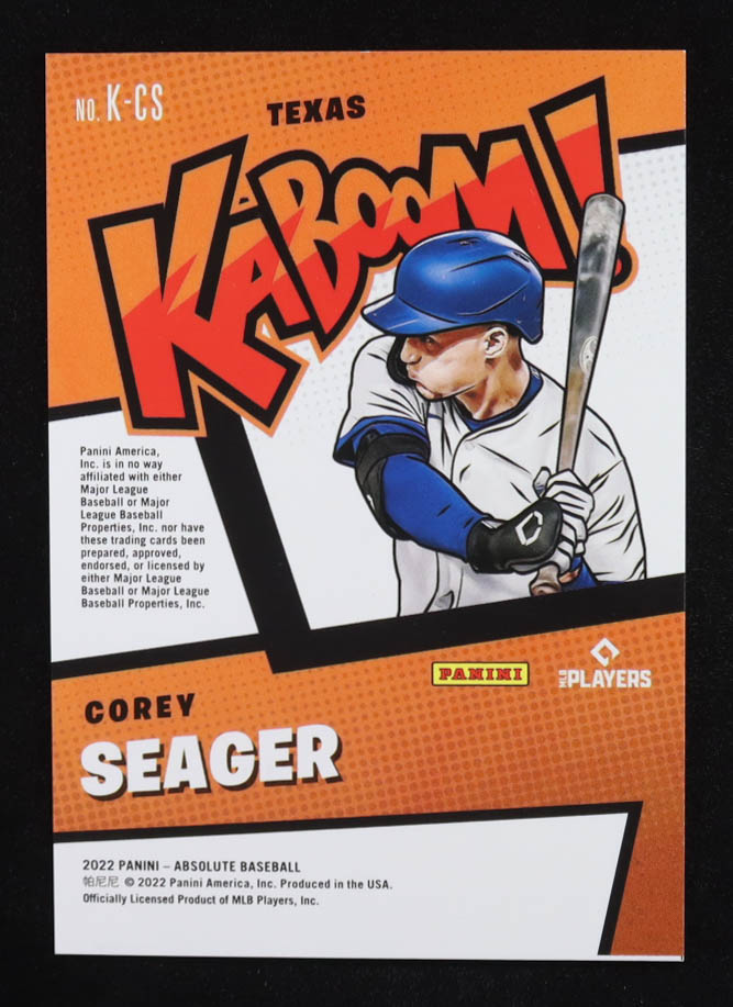 Corey Seager 2022 Absolute Kaboom #11 at PristineAuction.com Corey Seager 2022 Absolute Kaboom #11 at PristineAuction.com