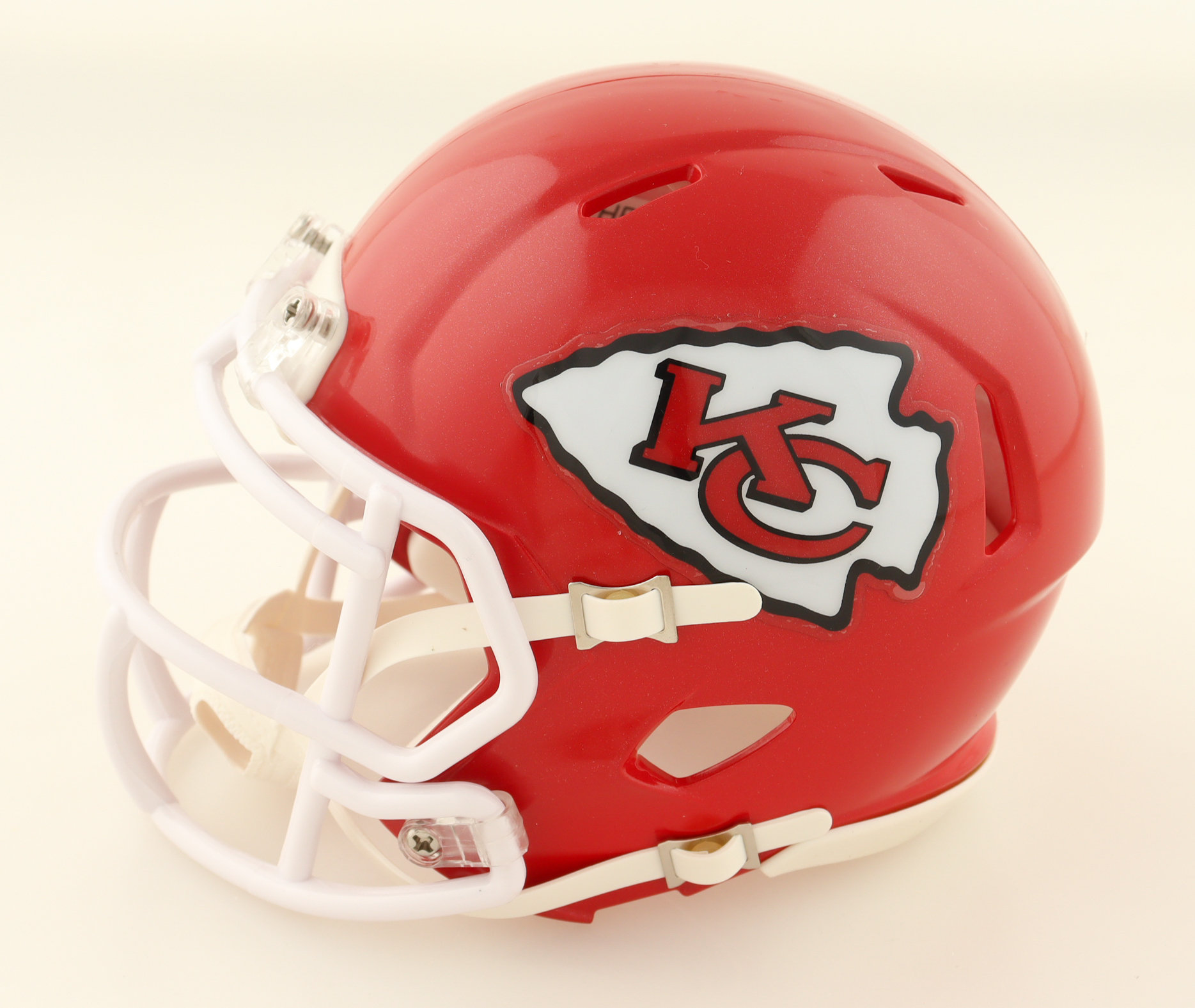 Patrick Mahomes Sr. Signed Chiefs Speed Mini Helmet Inscribed "Who's Your Daddy?" (Beckett) at PristineAuction.com Patrick Mahomes Sr. Signed Chiefs Speed Mini Helmet Inscribed "Who's Your Daddy?" (Beckett) at PristineAuction.com