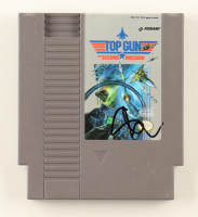 Steve Stevens Signed "Top Gun: The Second Mission" Nintendo NES Video Game Cartridge (Beckett) at PristineAuction.com