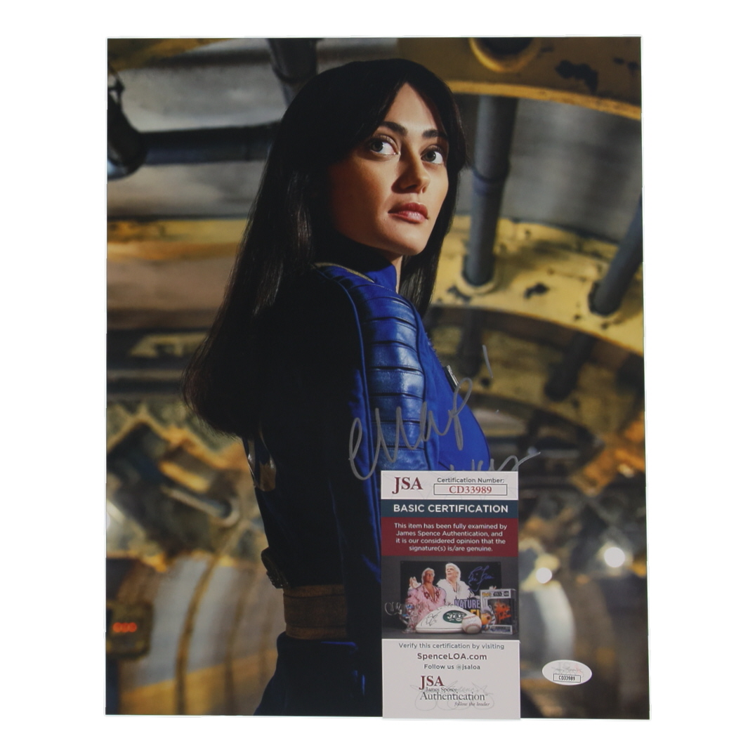 Ella Purnell Signed "Fallout" 11x14 Photo Inscribed "Lucy" (JSA) at PristineAuction.com Ella Purnell Signed "Fallout" 11x14 Photo Inscribed "Lucy" (JSA) at PristineAuction.com