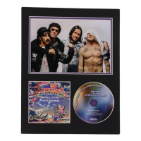 Red Hot Chili Peppers "Return of the Dream Canteen" 11x14 Custom Matted CD Display Band-Signed by Anthony Kiedis, Flea, John Frusciante & Chad Smith (AutographCOA) at PristineAuction.com