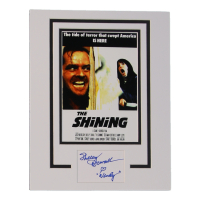 Shelley Duvall Signed "The Shining" Custom Matted Cut Display Inscribed "Wendy" (AutographCOA) at PristineAuction.com