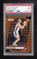 Caitlin Clark 2024 Panini Prizm WNBA Orange Velocity #22 RC (PSA 9) at PristineAuction.com