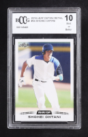 Shohei Ohtani 2018 Leaf Ohtani Retail #04 RC (BCCG 10) at PristineAuction.com