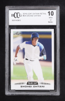 Shohei Ohtani 2018 Leaf Ohtani Retail #04 RC (BCCG 10) at PristineAuction.com