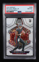 Michael Penix Jr. 2024 Panini Mosaic White Sparkle #308 (PSA 8) at PristineAuction.com