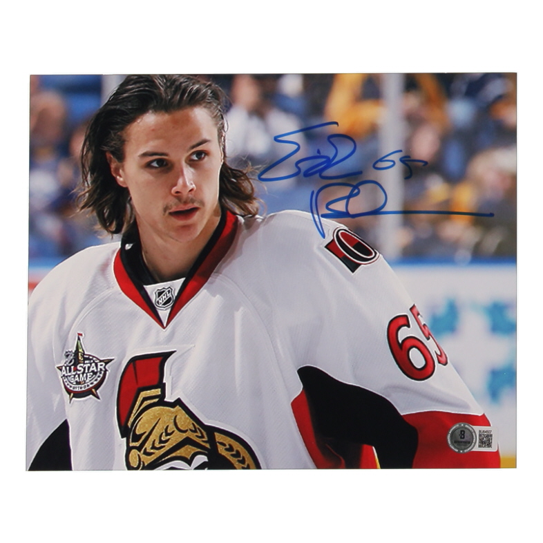 Erik Karlsson Signed Senators 8x10 Photo (Beckett) at PristineAuction.com Erik Karlsson Signed Senators 8x10 Photo (Beckett) at PristineAuction.com