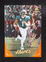 Jalen Hurts 2025 Panini Luminance Orange #17 #17/50 at PristineAuction.com